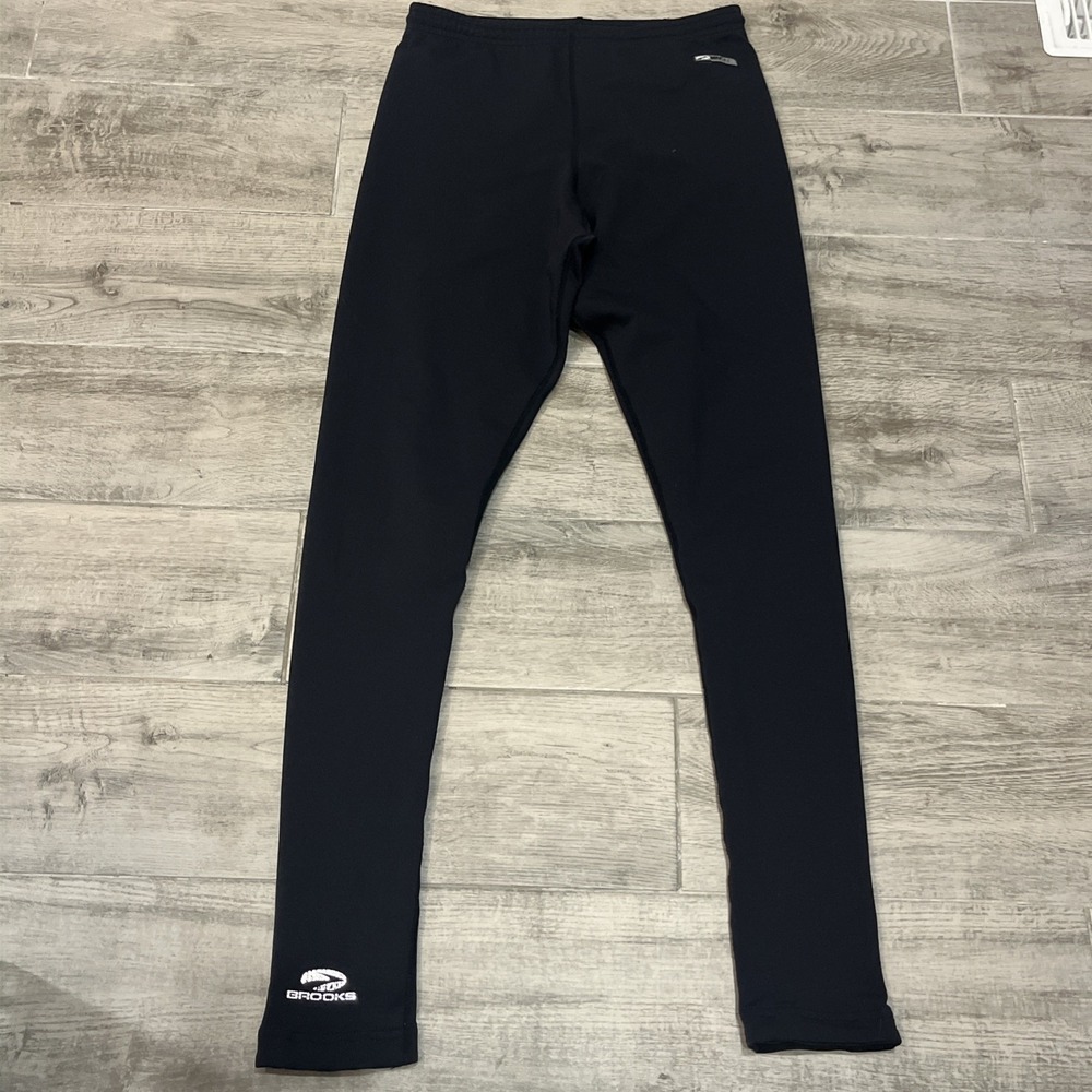 Brooks Dryline Black Running Sweatpants Skinny Fit Women's Size Medium‎
